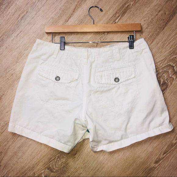 Custom designed floral cyanotype shorts - Picture 3 of 3